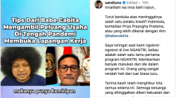 Kenang Babe Cabita, Sandiaga Uno: Orang yang Rendah Hati dan Luar Biasa Lucu