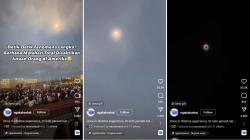 Viral! Ribuan Orang di Amerika Saksikan Detik-Detik Gerhana Matahari Total