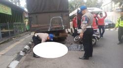 Pengendara Motor Kecelakaan di Jalan Raya Cibaduyut, Alen Pratama Putra Tewas Tabrak Truk