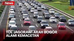Kawasan Puncak Jadi Primadona Habiskan Libur Lebaran, Tol Jagorawi Arah Bogor Alami Kemacetan