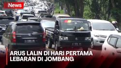 Hari H Lebaran, Ribuan Kendaraan Pemudik Terjebak Antrean Panjang hingga Tiga Kilometer di Jombang