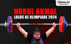 Infografis Lifter Nurul Akmal Lolos ke Olimpiade 2024