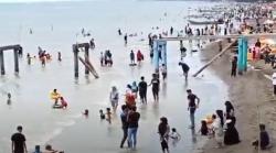 Libur Panjang Maulid Nabi, Pantai Widuri Pemalang Dipenuhi Ribuan Wisatawan<