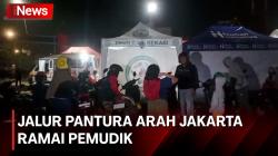 Jalur Pantura Arah Jakarta Mulai Ramai oleh Pemudik