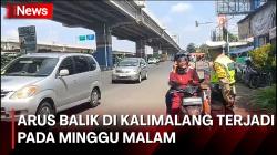 Polisi Perkirakan Arus Balik di Kalimalang, Jakarta Timur Terjadi pada Minggu Malam
