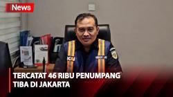KAI Daop 1 Jakarta Sebut 46 Ribu Lebih Penumpang Tiba di Jakarta pada Puncak Arus Balik Lebaran