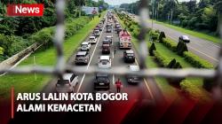 Jalur Puncak Padat, Arus Lalin Kota Bogor Tersendat