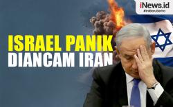 Infografis Israel Dilanda Kepanikan, Iran Ancam Luncurkan Serangan Balasan
