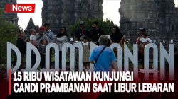 Libur Lebaran 2024, Sebanyak 15 Ribu Wisatawan Kunjungi Candi Prambanan 