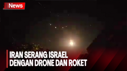 Iran Serang Israel, Ratusan Drone dan Roket Diluncurkan