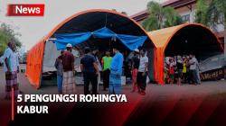 Petugas Perketat Penjagaan di Pengungsian Aceh Barat usai 5 Pengungsi Rohingya Kabur