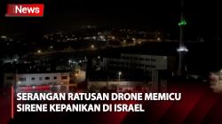 Misi Balas Dendam, Ratusan Drone dan Rudal Balistik Iran Diluncurkan ke Israel