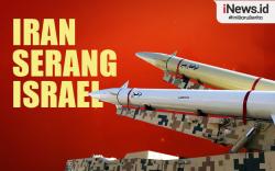 Infografis Iran Mulai Serang Israel, Puluhan Drone dan Rudal Dikerahkan 