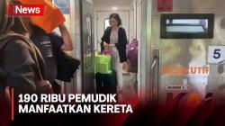 Hari Terakhir Libur Lebaran, PT KAI Catat 190 Ribu Pemudik Gunakan Kereta Api