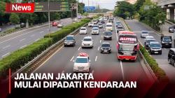 Jalanan Jakarta Mulai Dipadati Kendaraan Jelang Berakhirnya Libur Lebaran