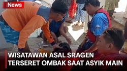  Asyik Main Air, Wisatawan Asal Sragen Terseret Ombak di Pantai Drini Gunungkidul 