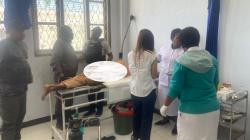 Tukang Ojek Bersimbah Darah Ditikam OTK di Pelabuhan Aikai Papua Tengah