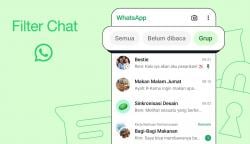 Permudah Temukan Pesan, WhatsApp Luncurkan Filter Chat