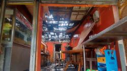 Gara-Gara Bakar Ayam, Warung Nasi Padang di Bandung Ludes Dilalap Api<