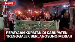 Meriahnya Perayaan Malam Lebaran Ketupat di Kabupaten Trenggalek