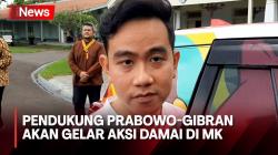 Relawan Akan Gelar Aksi Damai di Depan Gedung MK, Gibran: Jangan Ganggu Aktivitas Warga