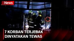 Toko Figura di Mampang Prapatan Terbakar Hebat, 7 Korban Terjebak Dinyatakan Tewas