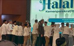 Kemenparekraf Gelar Halal Bihalal, Sandiaga Uno: Momen Tepat Mempererat Silaturahmi