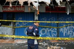 4 Korban Tewas Kebakaran Toko Bingkai Mampang Satu Keluarga, 3 ART