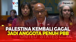 Palestina Gagal Jadi Anggota Penuh PBB Setelah Diveto AS