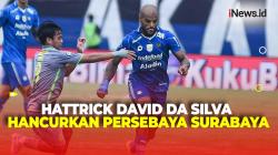 David da Silva Cetak Hattrick, Persib Bandung Libas Persebaya Surabaya 3-1