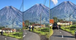 Desa di Pronojiwo Lumajang Punya Pemandangan Gunung seperti Imajinasi Zaman SD 