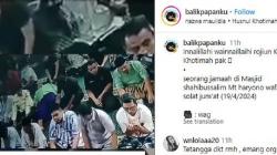 Viral Detik-Detik Jemaah Masjid di Balikpapan Meninggal usai Sholat Jumat<