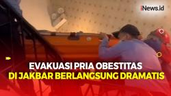 Pria Obesitas di Pekojan Jakbar Alami Gagal Ginjal, Evakuasi Libatkan Petugas Damkar