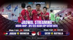 Link Live Streaming Timnas Indonesia U-23 vs Yordania, Saksikan di RCTI+!