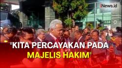 Ganjar-Mahfud Tiba di Gedung MK untuk Dengarkan Putusan Sengketa Pilpres 2024