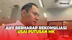 AHY Berharap Adanya Rekonsiliasi Usai MK Putuskan Sengketa Hasil Pilpres 2024
