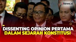 Mahfud MD Apresiasi MK, Soroti Dissenting Opinion Pertama di Sejarah Sidang Sengketa Pilpres