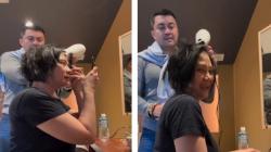 Momen Anjasmara Bantu Keringkan Rambut Istri, Tetap Romantis meski Lebih 20 Tahun Menikah