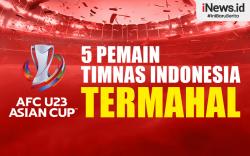 Infografis Daftar 5 Pemain Timnas Indonesia Termahal di Piala Asia U-23 2024
