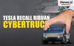 Infografis Tesla Recall Ribuan Cybertruck Gara-Gara Pedal Gas Copot