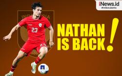 Infografis Nathan Tjoe-A-On Kembali Bela Timnas Indonesia U-23 vs Korea Selatan