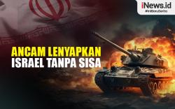 Infografis Iran Ancam Lenyapkan Israel tanpa Sisa