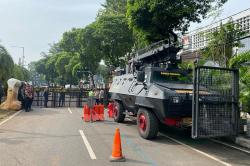 Jelang Penetapan Presiden dan Wakil Presiden Terpilih, TNI-Polri Perketat Penjagaan KPU