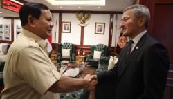 Menlu Singapura Balakrishnan Temui Prabowo di Kantor Kemhan, Ini yang Dibahas