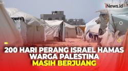 Ribuan Pengungsi Gaza Bertahan Hidup dalam Ketakutan Serangan Israel dan ketidakpastian