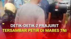 2 Prajurit TNI Tersambar Petir di Mabes TNI Cilangkap, 1 Meninggal Dunia
