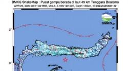 Analisis Gempa Bumi M5,3 Guncang Boalemo Gorontalo, Terasa Kuat di Bone Bolango