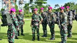 Danpasmar 3 Cek Kesiapan Satgas Trisila, Pasukan Operasi Tempur Laut di Papua Barat Daya<