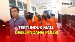 Selebgram Chika Cs Tertunduk Malu Digelandang Polisi Menuju Pusat Rehabilitasi Lido