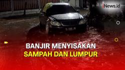 Banjir Terjang Bandung Timur, Sisa Sampah dan Lumpur Berserakan 